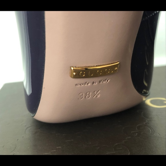 Gucci Patent Leather Vernice Crystal, Purple - Picture 4 of 8